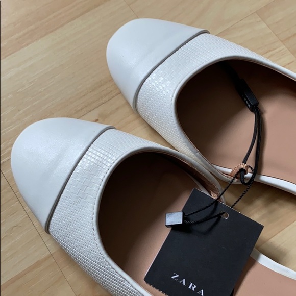 Zara white ballet flats - Picture 8 of 8